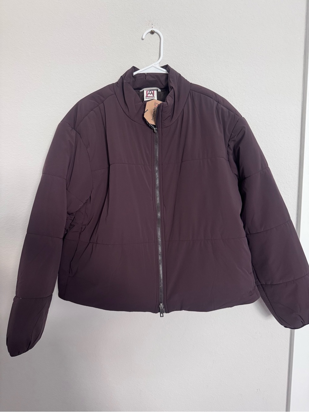 Avalanche Brown Quilted Puffer